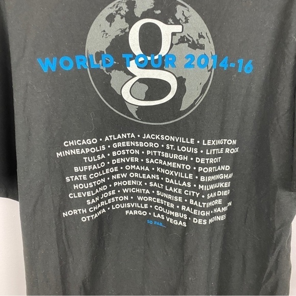 Tultex Garth Brooks 2014-2016 World Tour Concert T-Shirt XXL Black - Picture 13 of 13